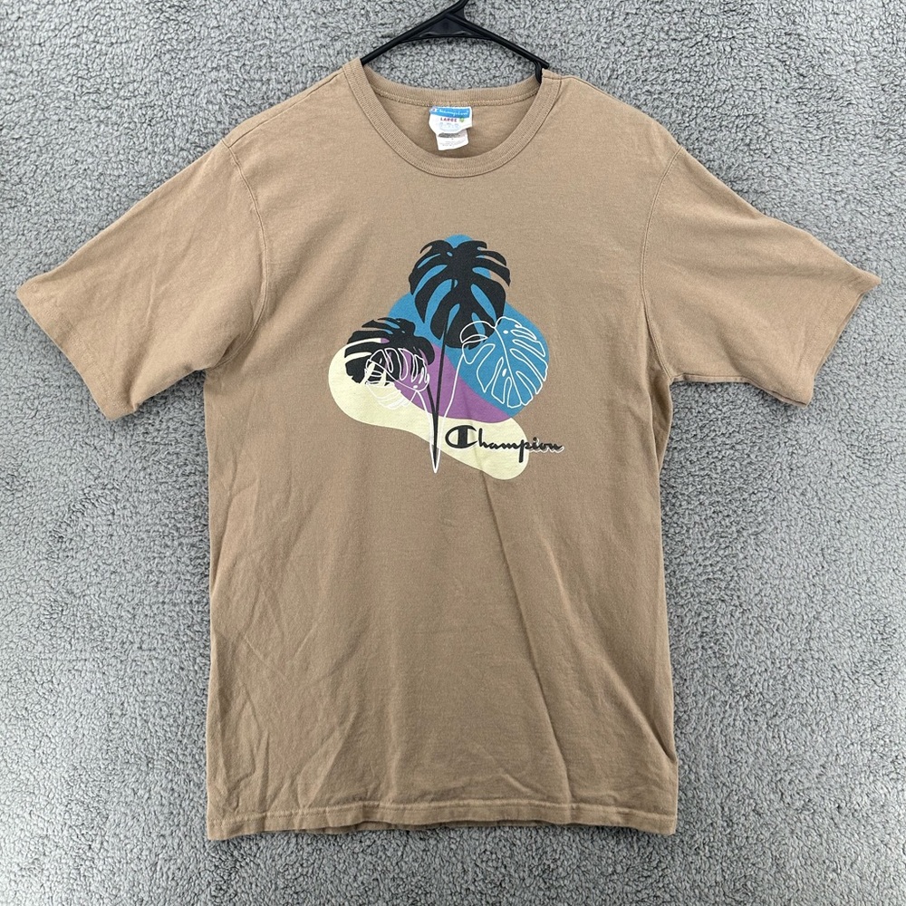 Vintage Champion Logo T-Shirt Men’s Sz Large‎